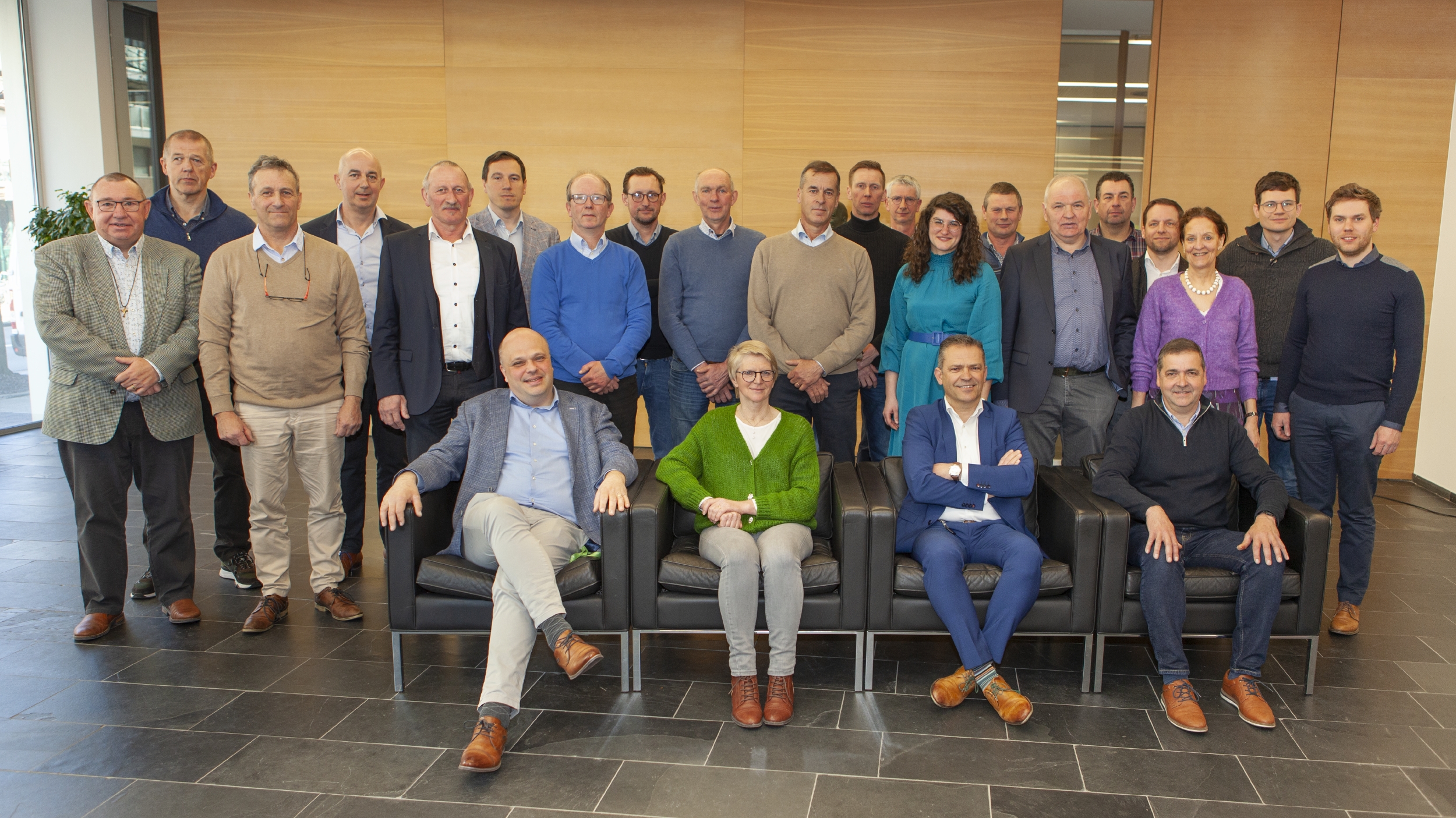 Foto nieuw hoofdbestuur Boerenbond maart 2023 - foto Kris Tielemans