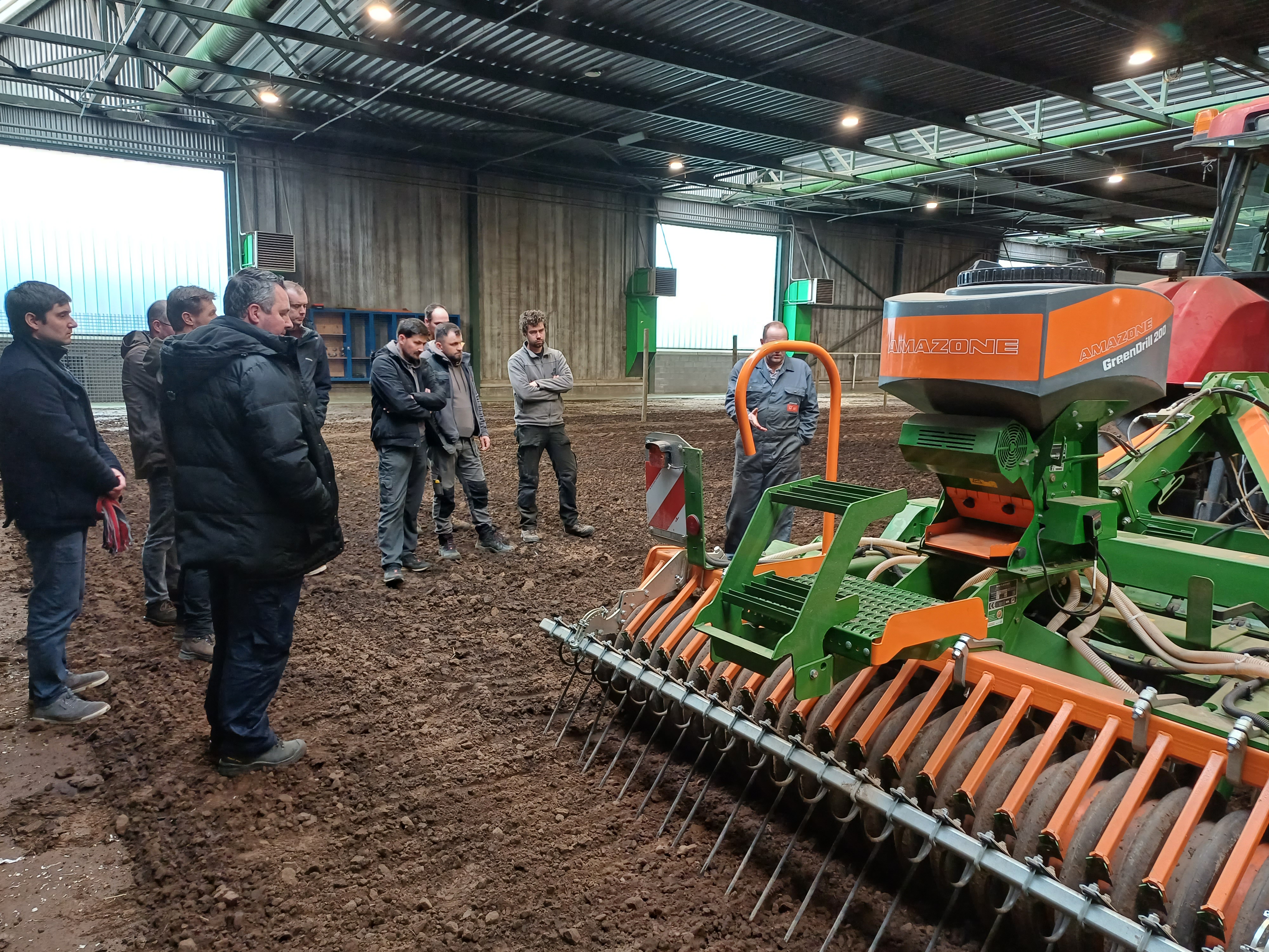 Cursus mechanisatie in de bk - foto Lucien Verschoren