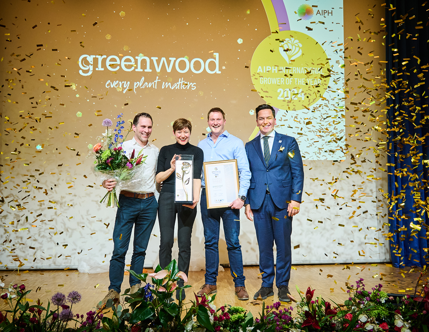 Het Britse Greenwood Plants won de trofee in 2024