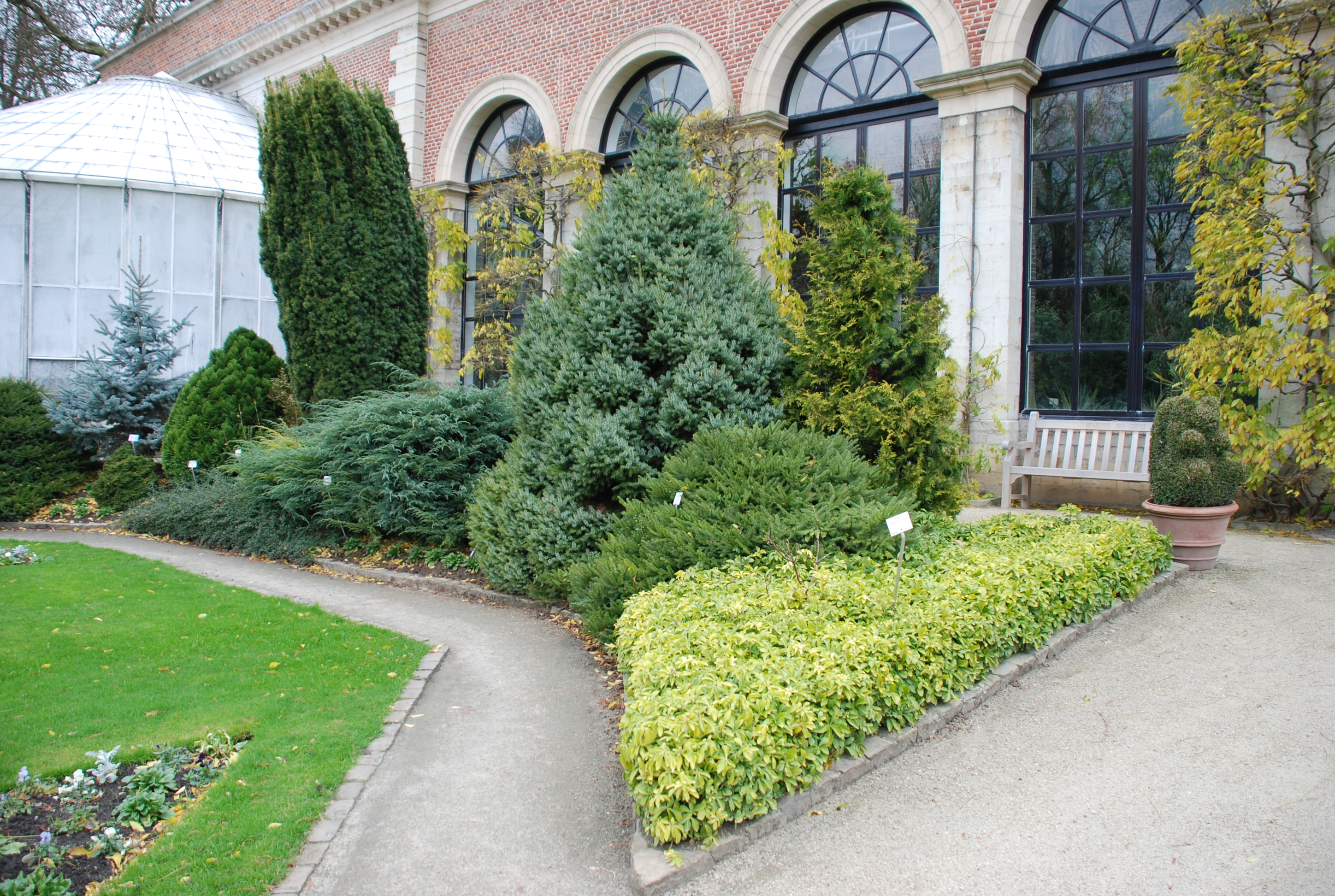 de Hortus botanicus in Leuven