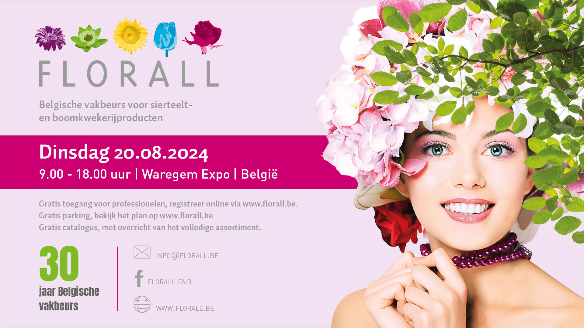 Advertentie Florall 30 jaar