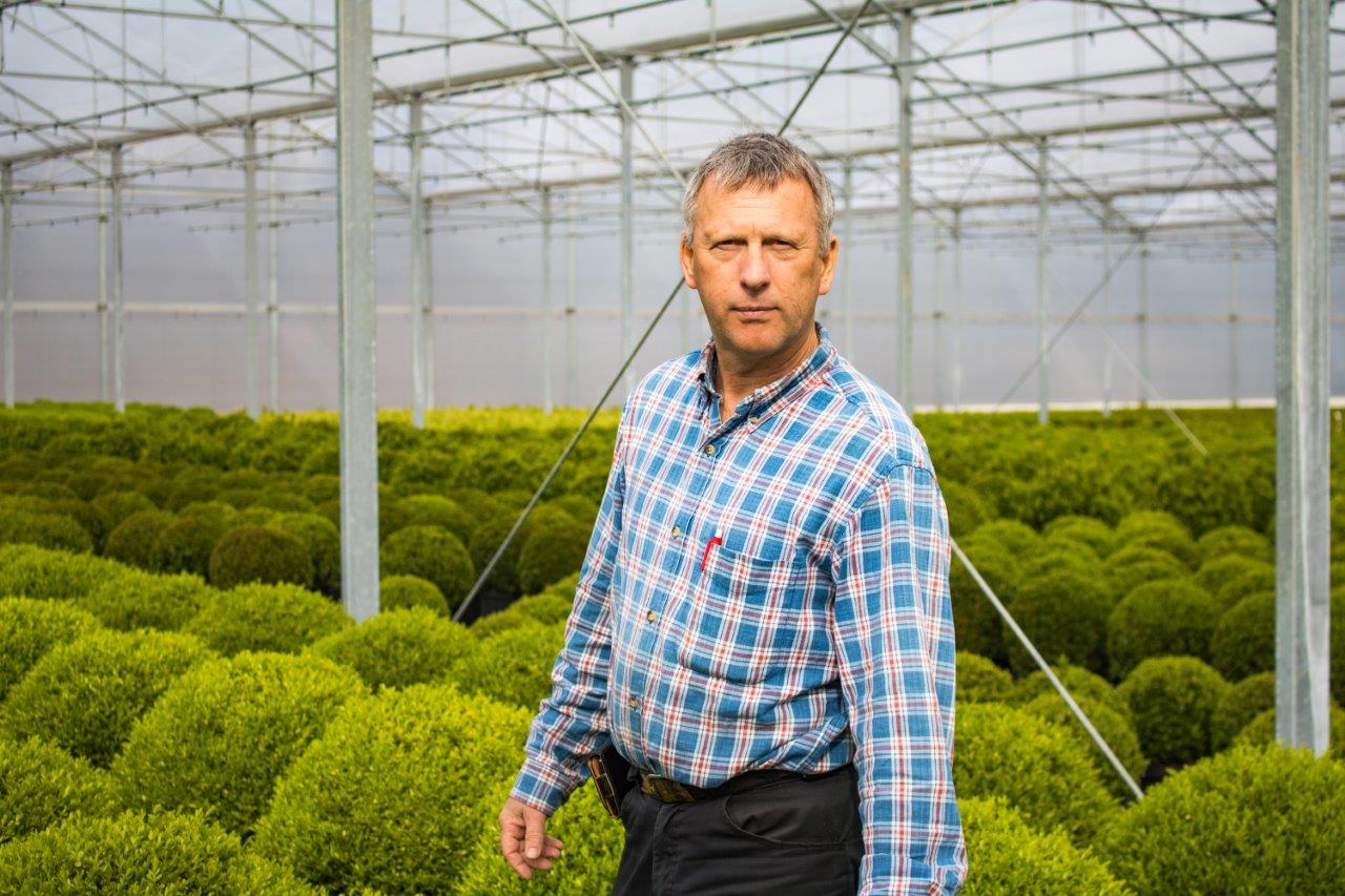Didier in de serre