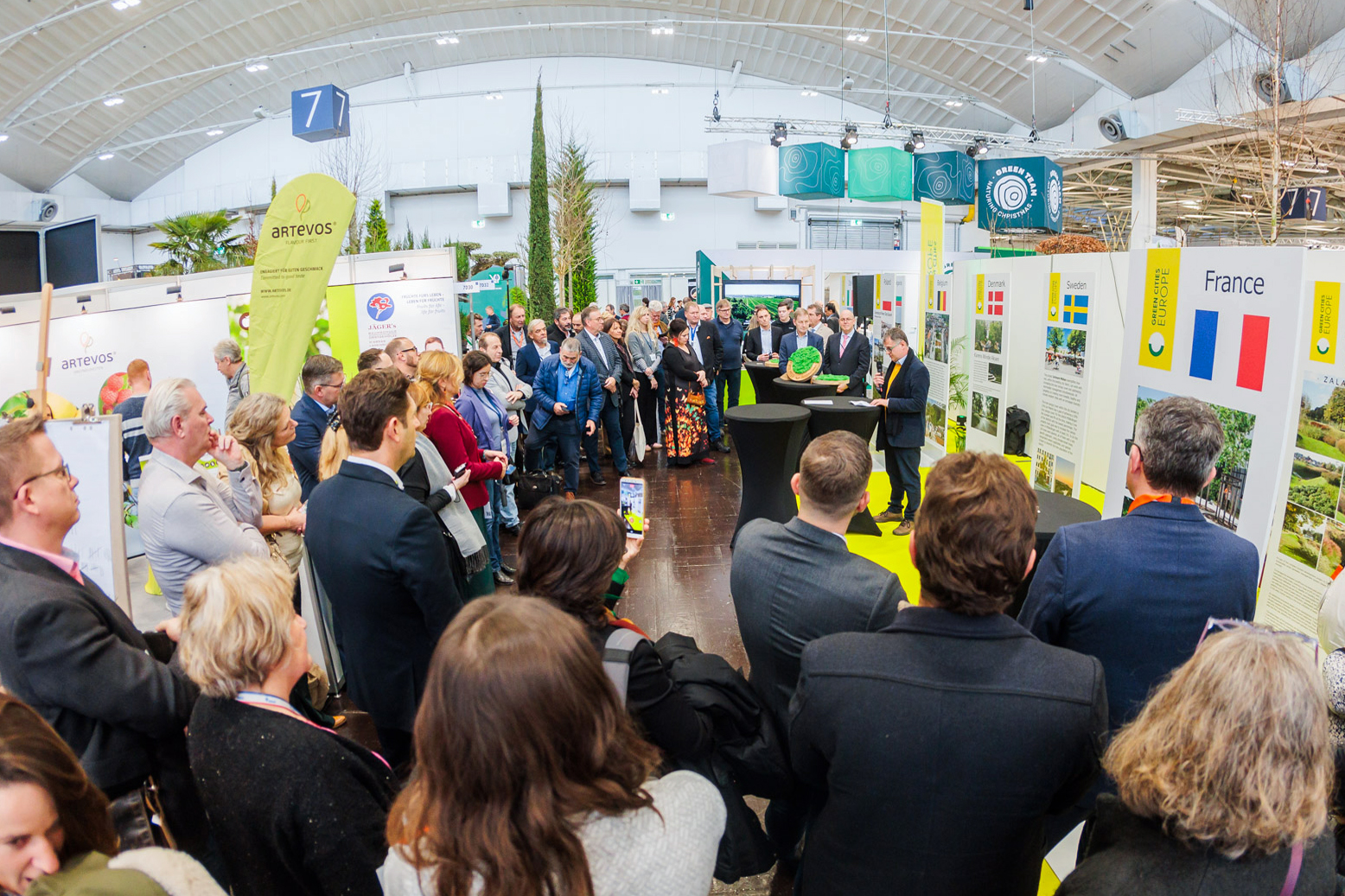 prijsuitreikingsceremonie op IPM Essen