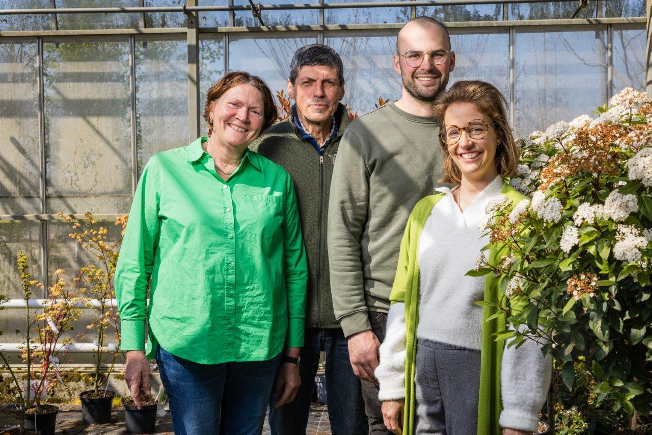 Geert, Christiane, Louis en Margaux