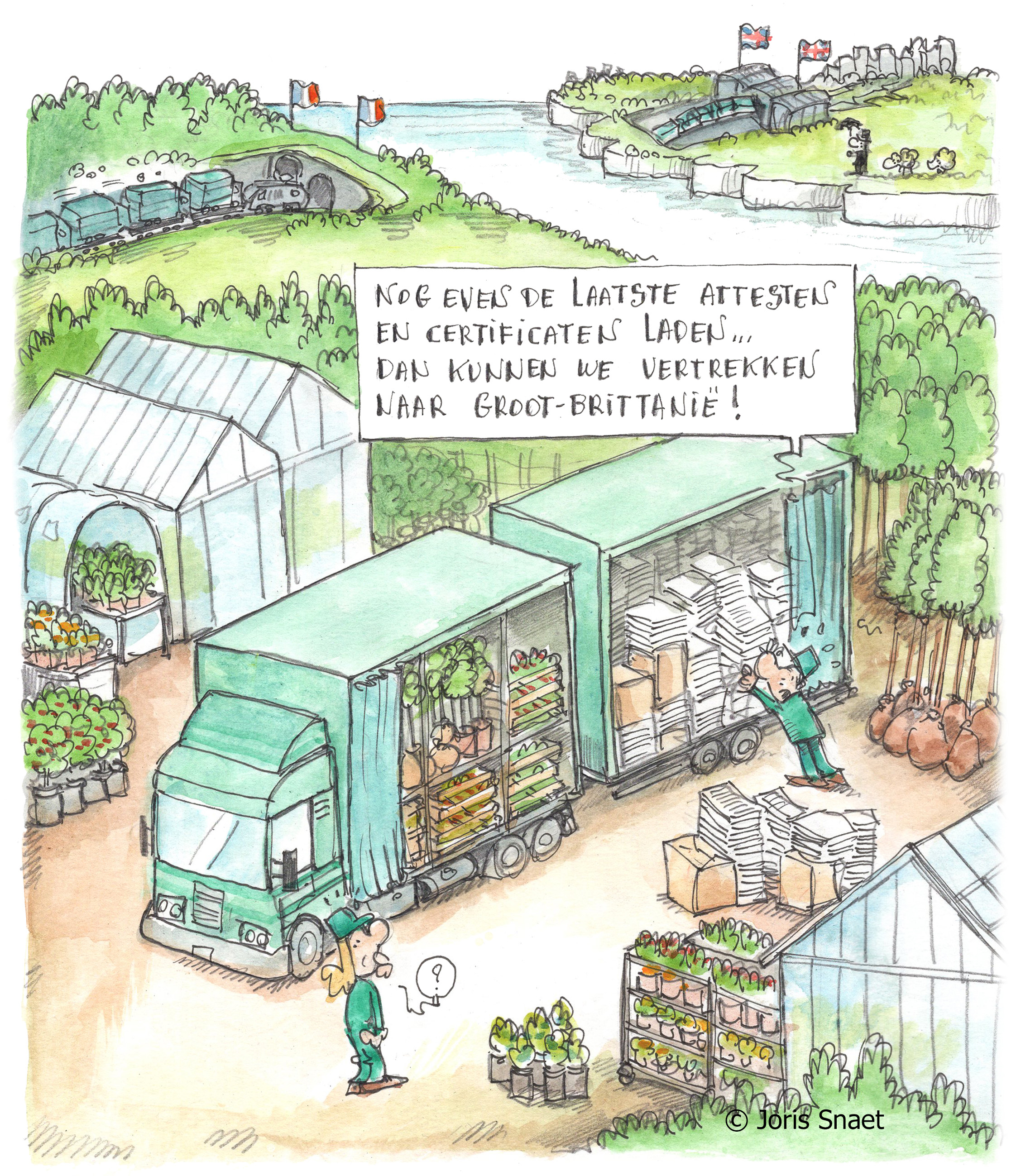 cartoon formulieren voor VK