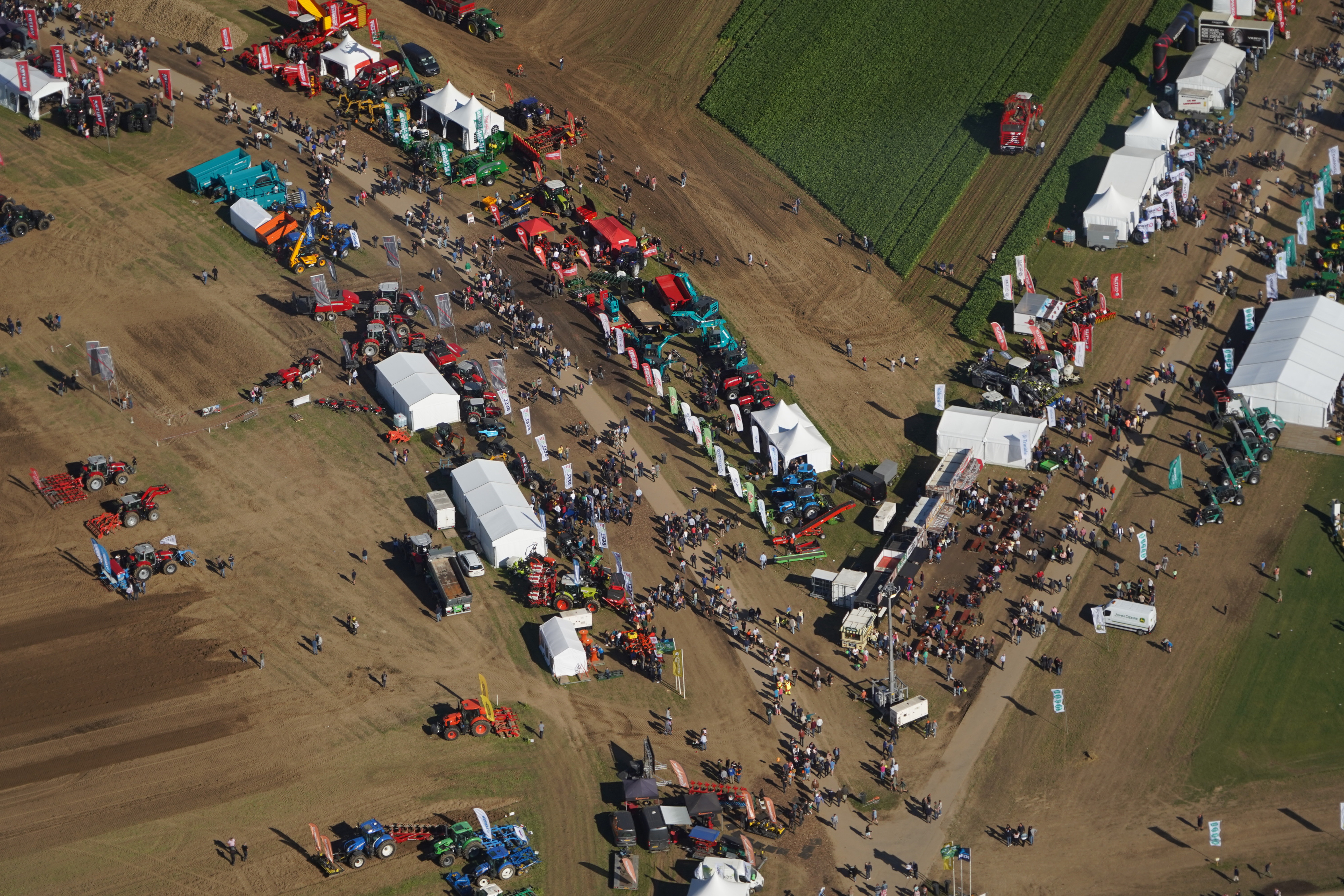 luchtfoto beursterrein