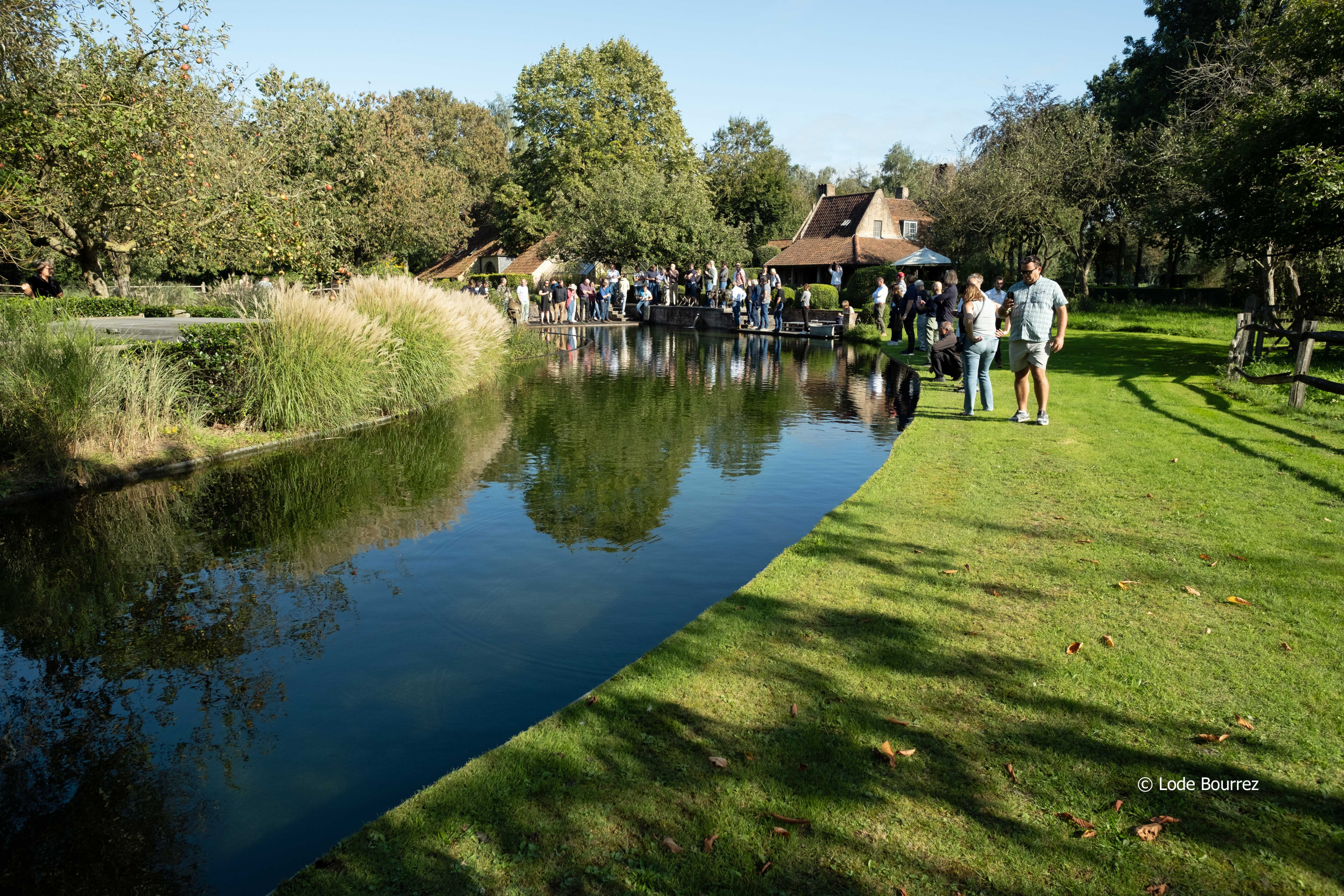 bezoek zwemvijver