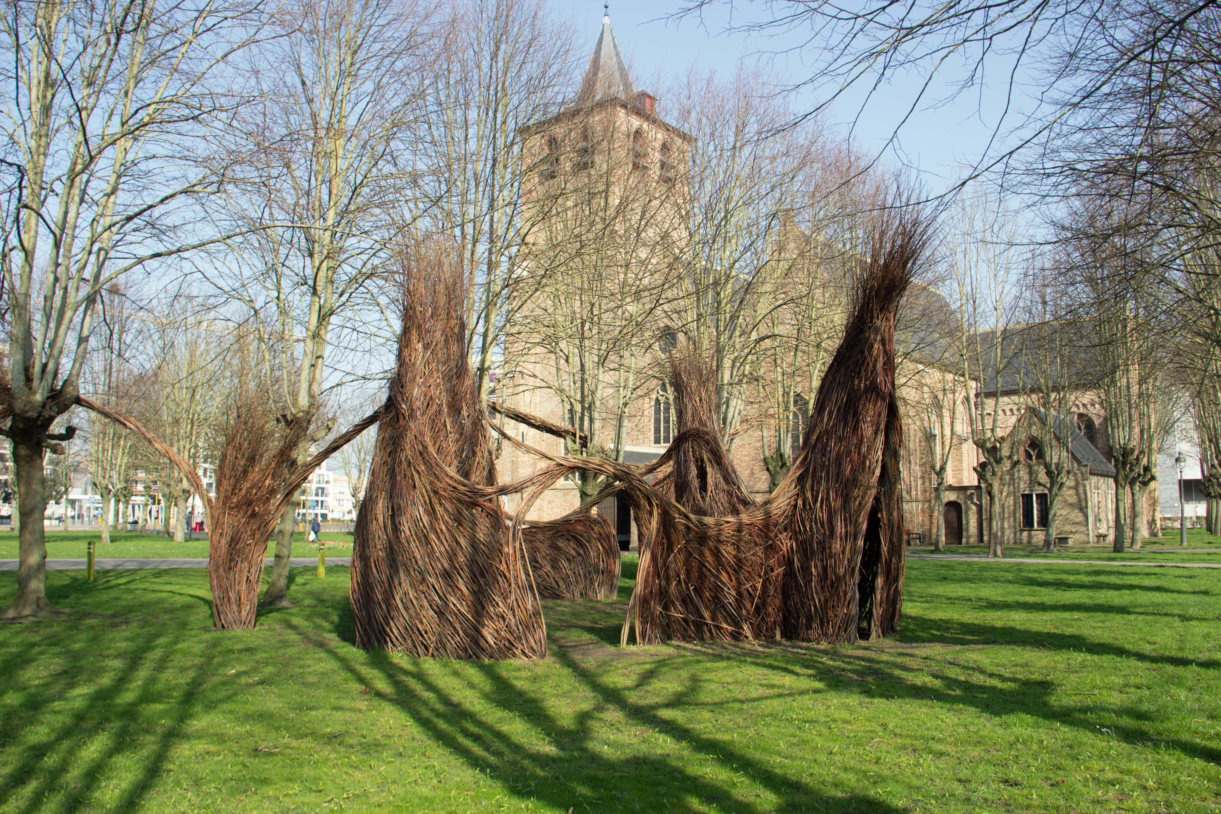 wilgensculptuur Blankenberge