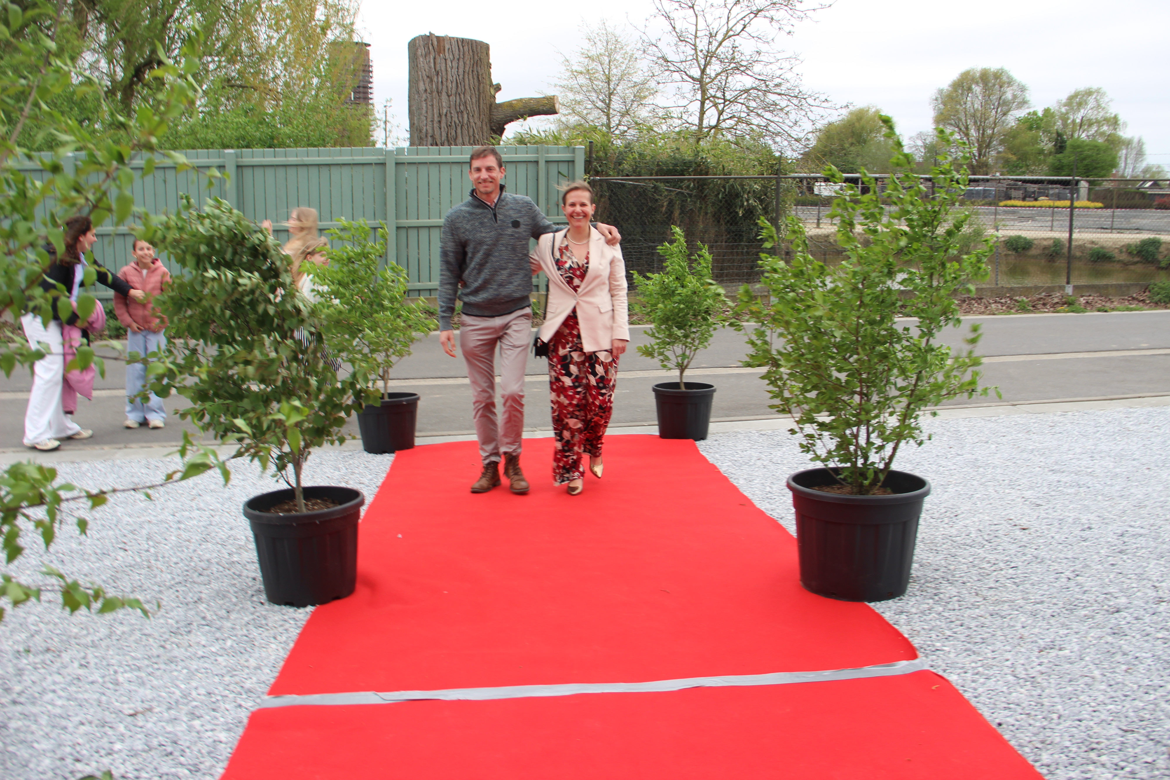 over de rode loper