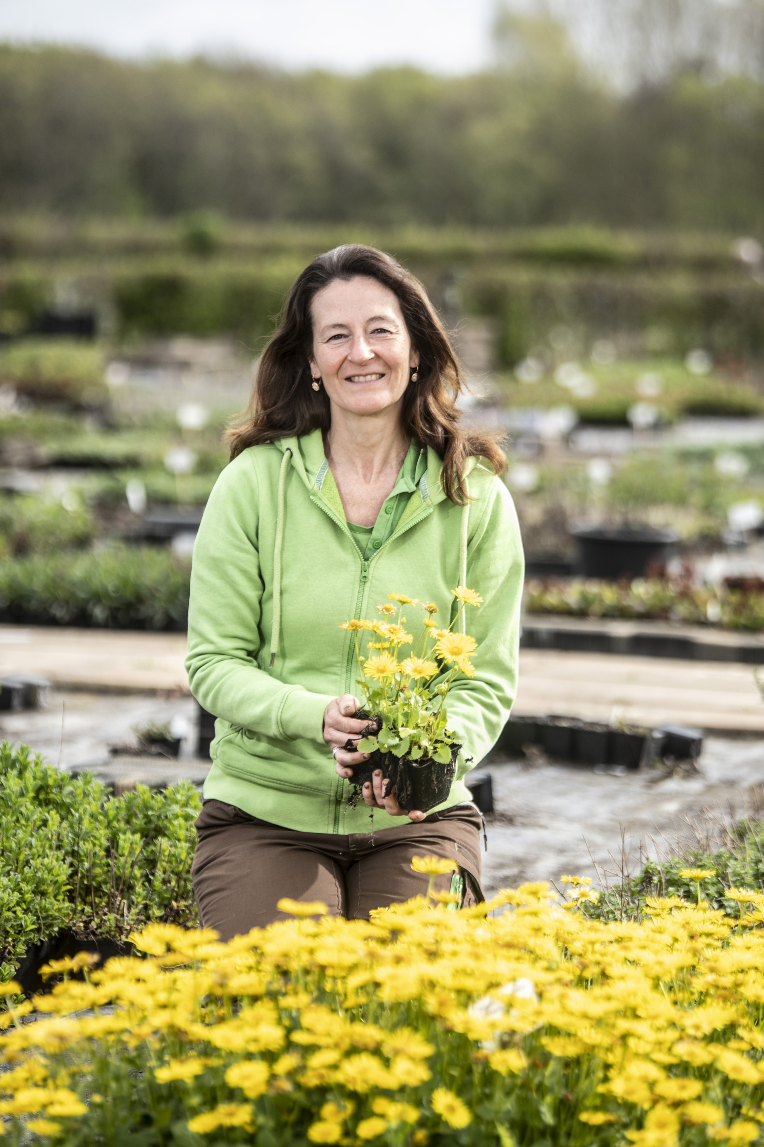 Sofie op containerveld