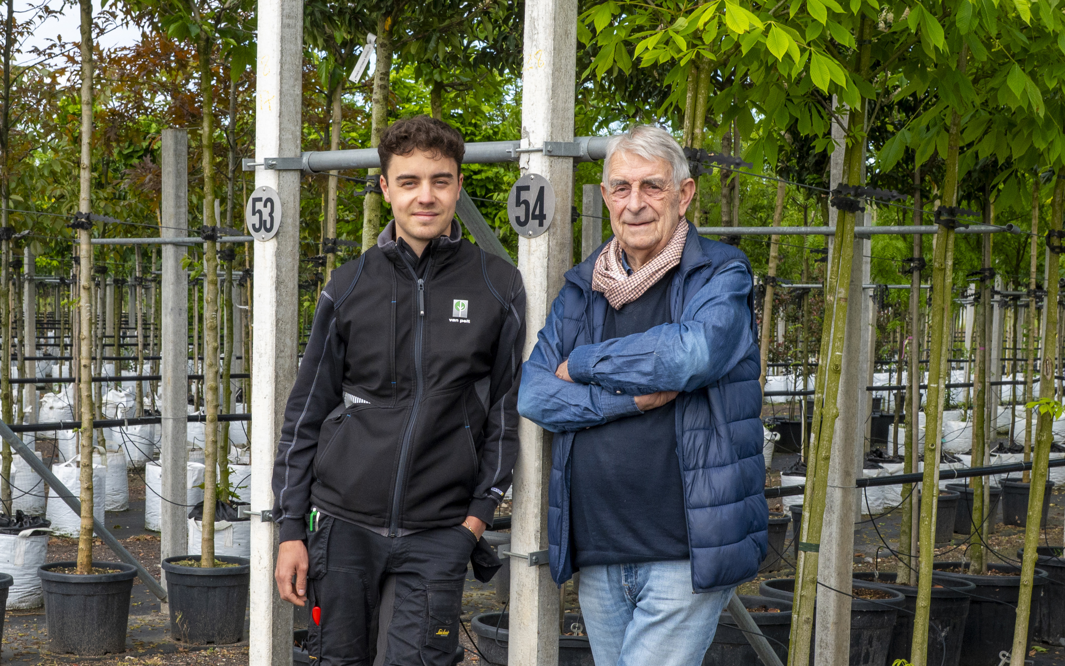 rens en zijn grootvader Paul