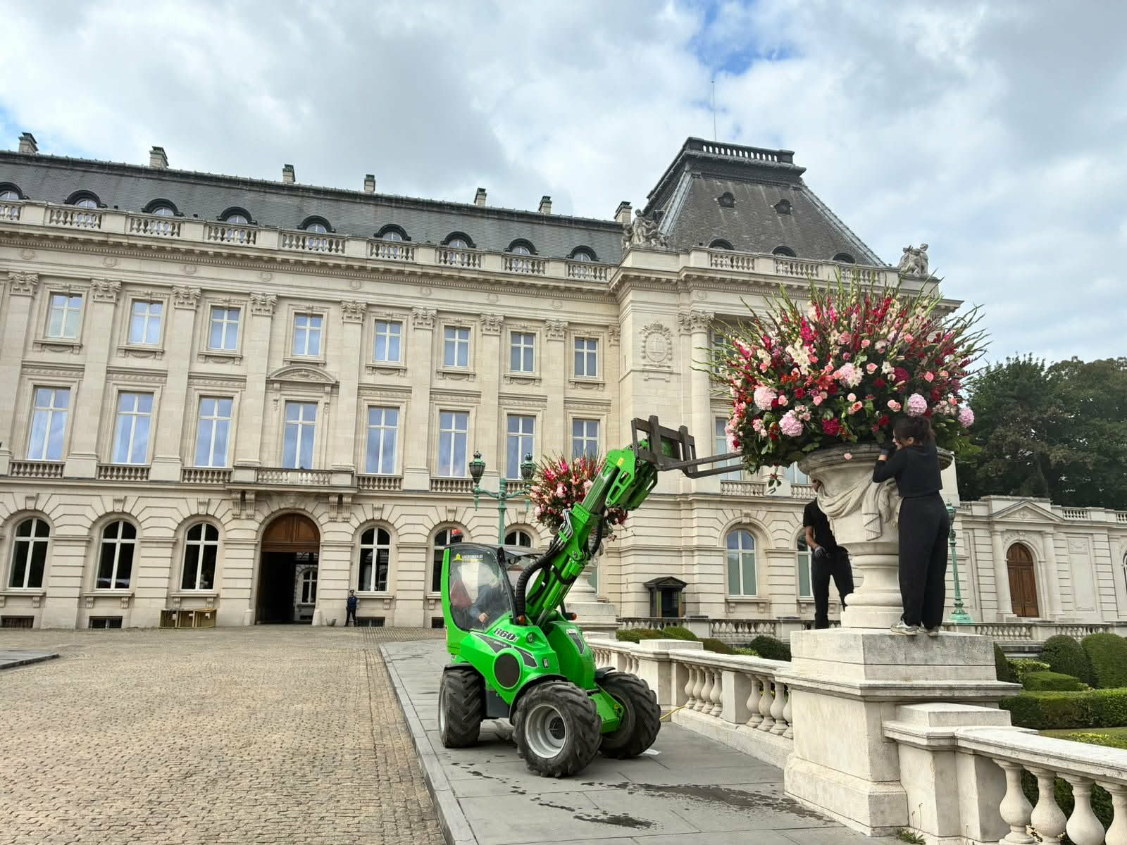 Decoratie koninklijk paleis 2026 - foto VLAM