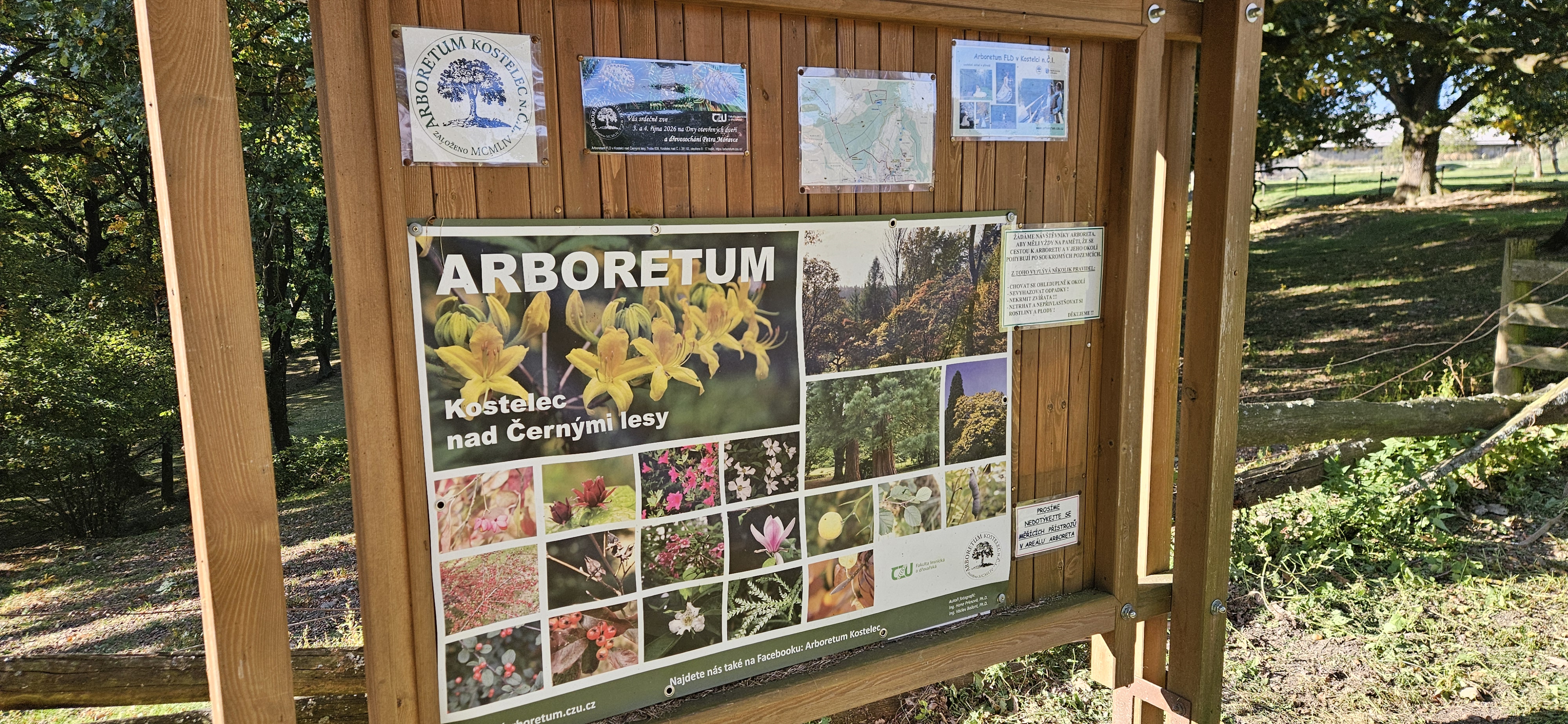 arboretum Kostelec