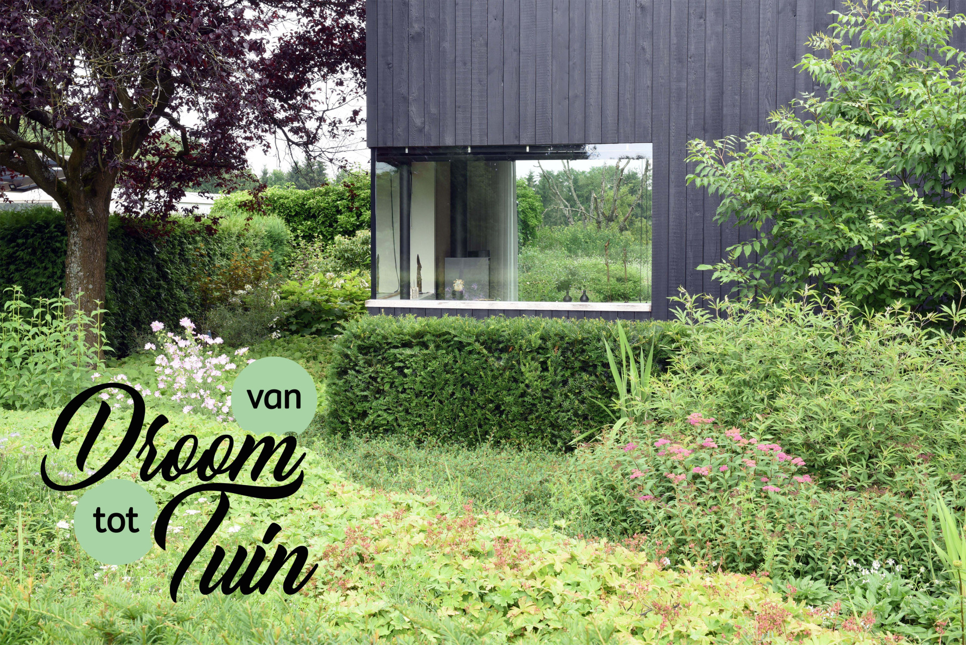 tuinbeeld met logo programma