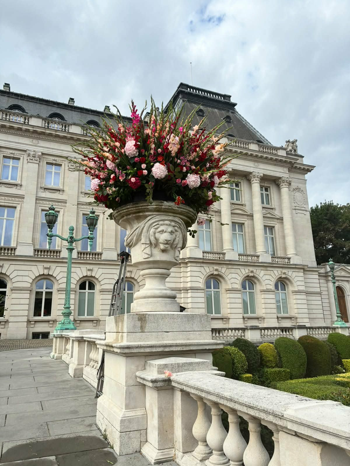 Decoratie koninklijk paleis 2026 - foto VLAM