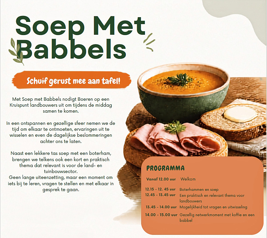 Soep met babbels